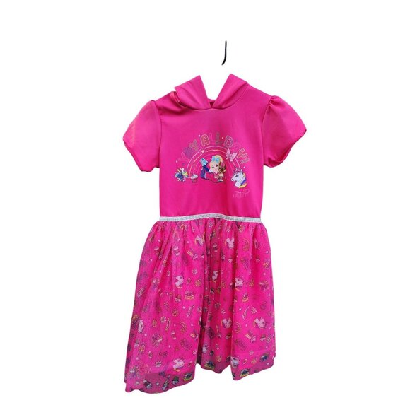 Jojo Siwa Pink "Yay All Day" Girls Dress - Picture 1 of 3